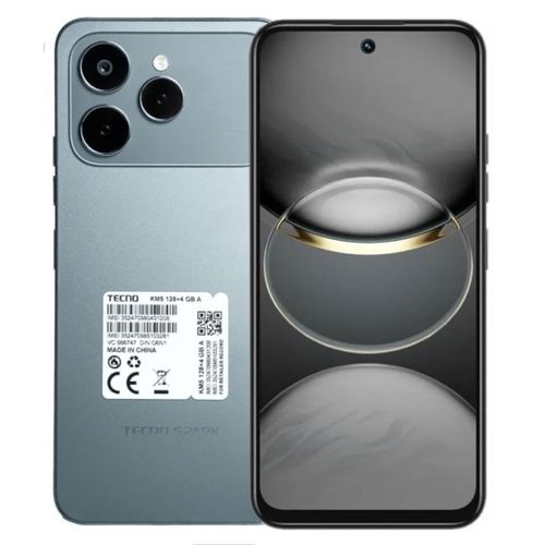 Tecno Spark 40 - 6.67" - ROM 128Go - RAM 4Go - Photo 50MP - 5200mAh- Dual SIM - Black